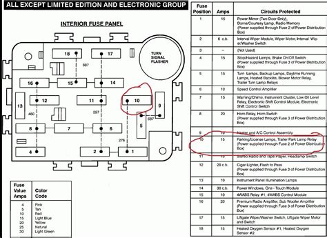 JOHN aka Eauto. . Ford f350 tail light fuse location